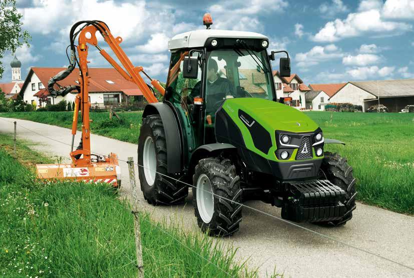 5DF series the robust specialist. The new 5DF Series offers six modells with a robust structure, one cab and two platforms (28" or 24" tyres) and the new FARMotion engines with 3 or 4 cylinders.
