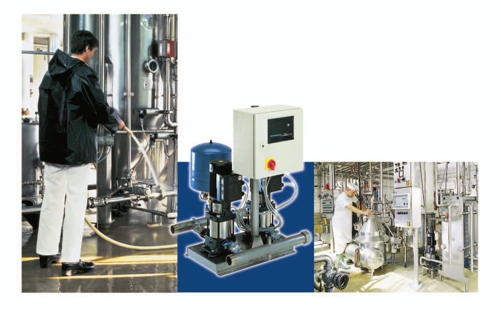 GRUNDFOS BOOSTERPA Reliable, efficient, economical plus a comprehensive range Boosterpa systems use the rugged Grundfos CR Grundfos CR multistage pumps are the industry standard for