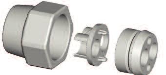 Plate for Cable Seal (2) Cable Seal for Cable (3) Wire Insulation ø ø A 121583-1000 4,2-5,8 3,8 121583-1001
