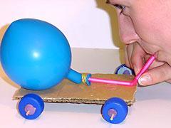 Name: Period: Due Date: Physics Project: Balloon Powered Car Challenge: Design and build a balloon car that will travel the greatest distance in the Balloon Car Cup.