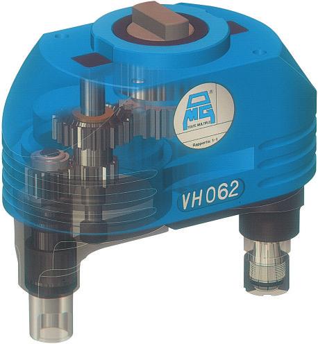 SERIES [VH] Variable axis multi spindle heads Available in 51 sizes with 1-2-3-4