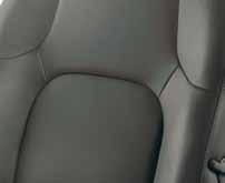 Interior leather seat trim (). Interior cloth seat trim (ST and ST-X models). Interior cloth seat trim (RX, RX and RX/ST-X ).