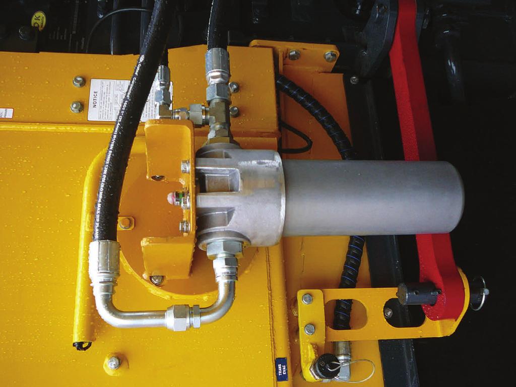 Hydraulic systems utilise return filters and specially designed