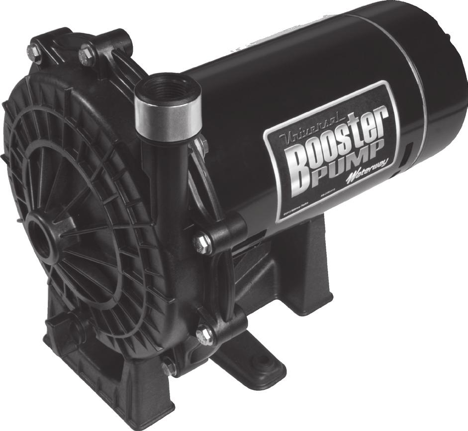- In-Ground / Universal Booster Pump Suitable for all swimming pool pressure cleaners.