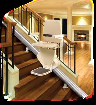 Premium Stair Lifts The most advanced straight stair lift ever developed.