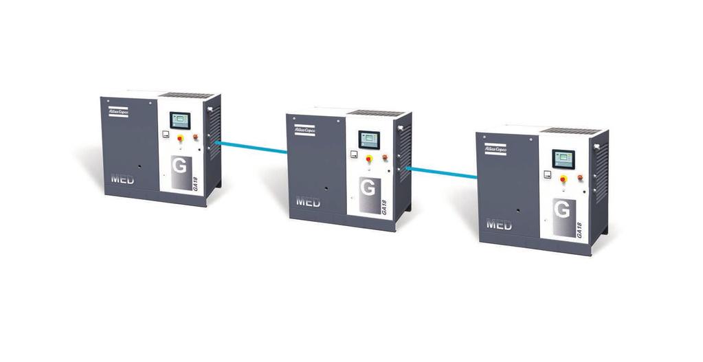THE BEST RETURN ON INVESTMENT VSD+: For 50% average energy savings 50% SAVINGS Atlas Copco s GA Variable Speed Drive+ (VSD+) technology closely matches the air demand by automatically adjusting the