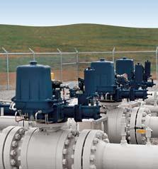 Return Direct Gas Quarter-turn Actuators Output Torques to 6,500,000 lb.in.