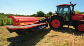 the best conditions for an even cutting height and maximum protection of the stubble.