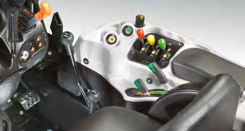 Total efficiency on every job Lamborghini crawlers are equipped with 3 double-acting spool valves or, optionally, with 5 double-acting valves for a total of 10 external ports for the use with