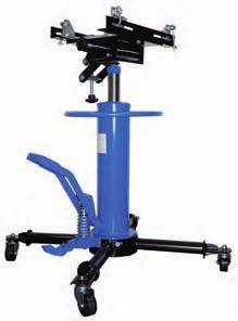 Gearbox Lifter, 500 kg, Heavy Duty - for assembling and disassembling engines, gearboxes and rear axles - adjustable head plate 60 mm to the side and from -10 to 35 in inclination, therefore