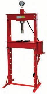 Shop Press 20 to. - suitable for daily workshop use - facilitates renewal of e.g. wheel bearings, gear shaft bearings, rubber bushings etc.