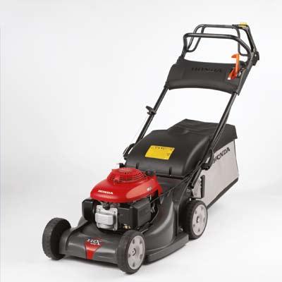19" Easy starting 19" rotary cut 160cc 4-stroke engine for power and reliability. safety feature stops the blades with the engine still running for fuss-free bag emptying.