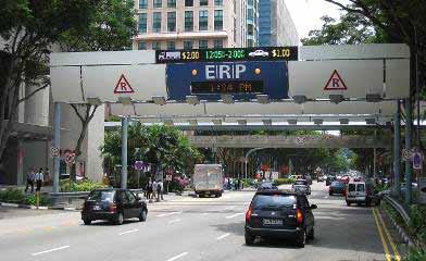 Electronic Road Pricing (ERP) ERP is a congestion management tool Pay-as-you-use principle Review speed range at 3-month interval,
