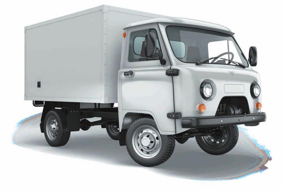 24 CLASSIC COMMERCIAL VEHICLES 25 COMMERCIAL CARGO BOX TRUCK DIFFERENT TYPES OF LCV ARE DESIGNED TO CARRY CARGO WITH SPECIAL STORAGE AND TRANSPORTATION REQUIREMENTS GEOMETRY AND MASS Number of seats