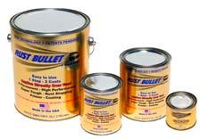 Can I apply Rust Bullet Automotive with a brush? 4. How do I apply Rust Bullet Automotive with HVLP Spray Equipment? 5. Why do I need to apply multiple coats of Rust Bullet? 6.