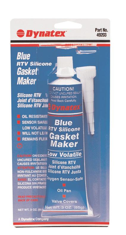 CHEMICALS - ADHESIVES & SEALANTS RTV SILICONE GASKET MAKER Forms gaskets instantly. Resists shrinking, cracking and migration caused by thermal cycling. Cures though and flexible.