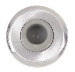 021BX10 Sati Broze Wrought 2-1/2 diameter covex wall stop with
