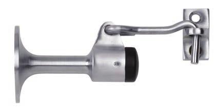 Wrought 2-1/2 diameter cocave wall stop with  DT100088 / 35SB26D Sati