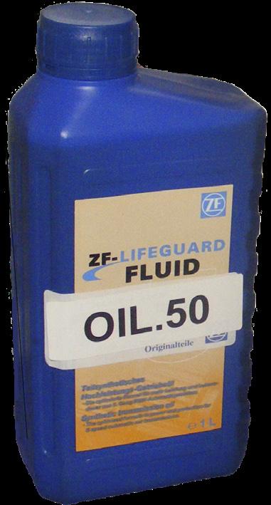 OILS, (OEM) ZF LifeguardFluid 5 is a semi synthetic transmission fluid specially formulated for use in ZF five speed transmission units, although it is also required for the ZF4HP20 transmission.