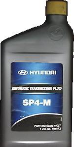 OILS, (OEM) HYUNDAI HYUNDAI 6 Spd SP4-M Transmission Fluid (OE) Automatic Transmission Fluid for Hyundai 6 Speed Transmissions.