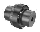 Item Selection H Type Couplings Complete H Type coupling selection includes two hubs, two inside sleeves, one cushion set, and one collar with hardware.