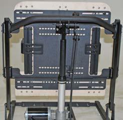 heigh; 500 lb weight capacity CONTOUR BACK HIGH BACK Three part construction: 21"-32" wide SINGLE POST