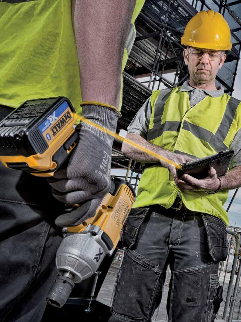 DEWALT INTRODUCES WORLD S FIRST CONNECTED BATTERY SYSTEM FOR CORDLESS