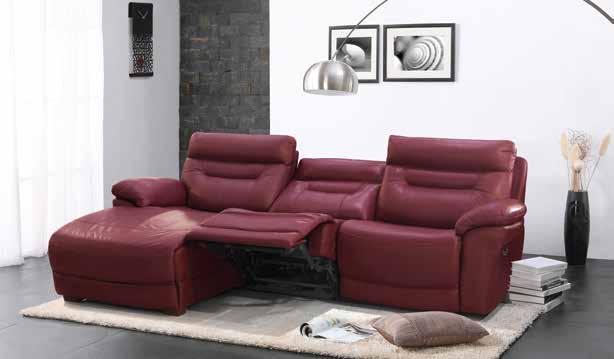 THE ODEON 3 SEATER CINEMA SET Electric Motion in Headrest Storage in