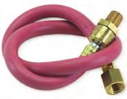 14-inch flexible drain hose makes oil changes cleaner and easier.