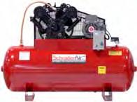 Schrader - Air solutions since 1845 Assembled in USA 7½ HP and 10 HP Two-Stage, 175 PSI Professional Series Air Compressor Specifications SA310120H3 SA37580V1 Model # HP Voltage Phase FLA Motor Pump