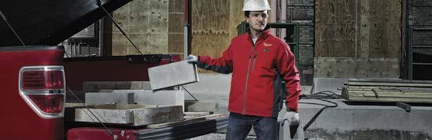 ALL DAY H THE WORK CORDLESS JACKETS NEW Improved Cut: Provides enhanced range of