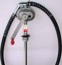 GPI DIESEL FUEL DRUM PUMPS 5060A BI-LOBE REFUELLING DRUM PUMP Available in 12 volt or 24 volt drive with manual or auto shut off nozzles Flow rates of up to 56LPM (nozzle dependant) Gear type pump