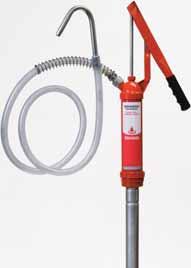 valve facilitates oil delivery rate control Suitable for use in 205 and 60 litre drums Oil transfer made easy 454110N OIL TRANSFER KIT WITH METER Includes a high quality 3:1 ratio pump, 3m x 1/2 ID