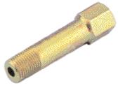 3mm hose 840 bar burst - grease filled - spiral These hosetails terminate in a 6mm steel tube stud, allowing all the standard 6mm compression fittings to be used.