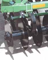 The Supercoulter Plus can be equipped with straight coulters on