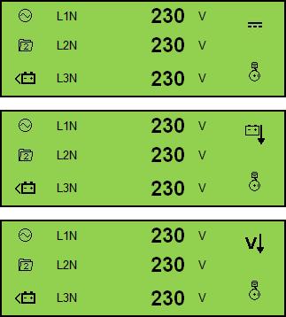 Viewing The Instrument Pages 5.4.6 ALARM ICONS (PROTECTIONS) An icon is displayed in the Alarm Icon section to indicate the alarm that is current active on the controller.