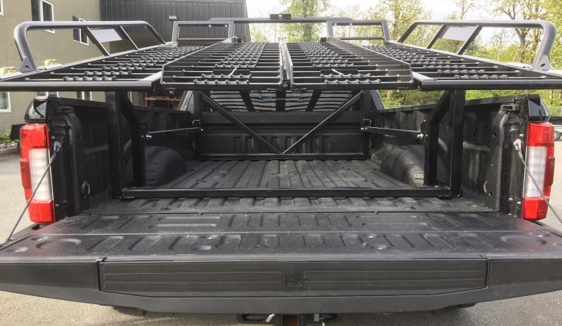 INSTALLATION INSTRUCTIONS: SXS Deck is rated for 2850lbs and loading Ramp 2500lbs All decks come with serial numbers located on the lower rear leg. 1.