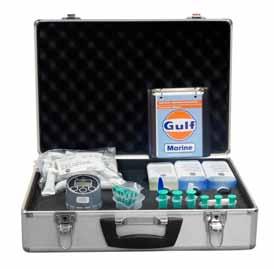 The GulfSea Analytica MiniLab, available from Gulf Oil Marine, is the ideal professional tool for your on-board technical team to maintain frequent surveillance on oil conditions, providing them with