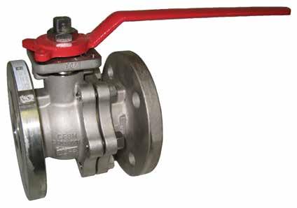 BALL VALVE 254 SERIES - PN 40 GENERAL FEATURES: - Split body - floating ball - full bore - blow out proof stem - Anti-static device according to BS 5351, ISO 7121 and NF E29-470 - Face-to-face