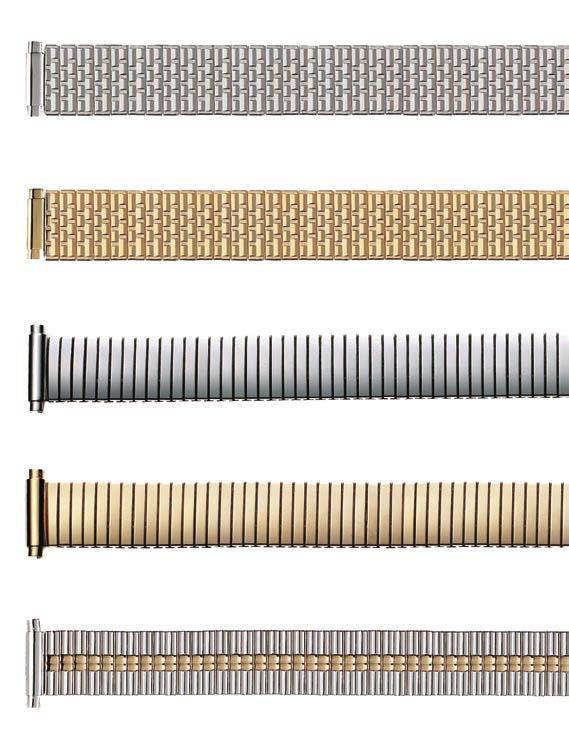 Women s Metal Styles Classic Expansion Narrow Expansion 1420W Stainless 10-14mm 6 1426W Stainless 8-11mm 6 1420Y Ion Gold Plate 10-14mm 6