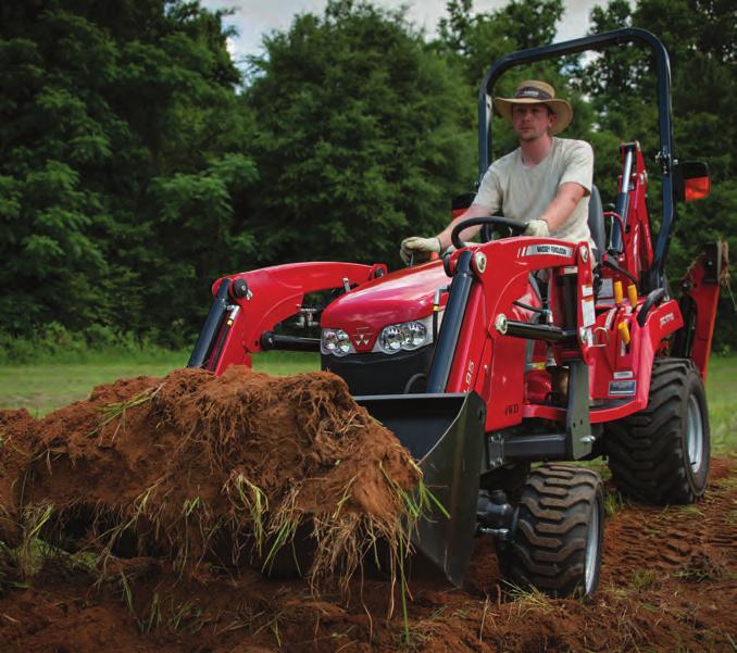 Whether you re a residential customer or a seasoned professional, everything about the Massey Ferguson GC1700 Series is designed to help you get the job done. 1.