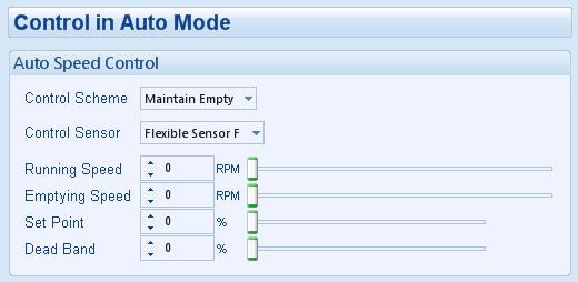 MAINTAIN EMPTY NOTE: A Flexible Sensor must be configured and selected as a Control Sensor; otherwise, the DSE Configuration Suite software does not allow the file to be written to the controller.