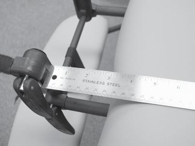 Do not put excessive weight or pressure on the table extender.
