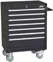 SP PREMIUM STORAGE FOR EVERY 7 Drawer 680mm Custom Series Tool Cabinet 680w x 460d x 776h (with castors 940h) 2