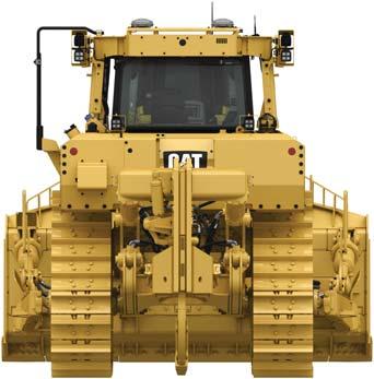 D8T Track-Type Tractor Specifications Dimensions All dimensions are approximate. 3 7 1 2 4 5 6 Non-Suspended LGP* 1 Track Gauge 2083 mm 82.0 in 2083 mm 82.0 in 2337 mm 92.
