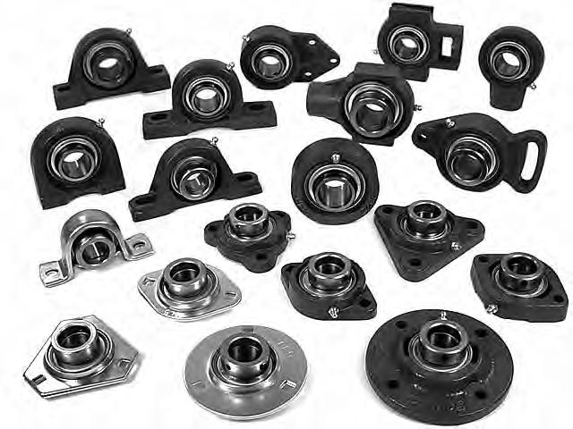 Mounted Ball Bearings Product Overview PTI offers the widest assortment of housings and ball bearing inserts in the industry.