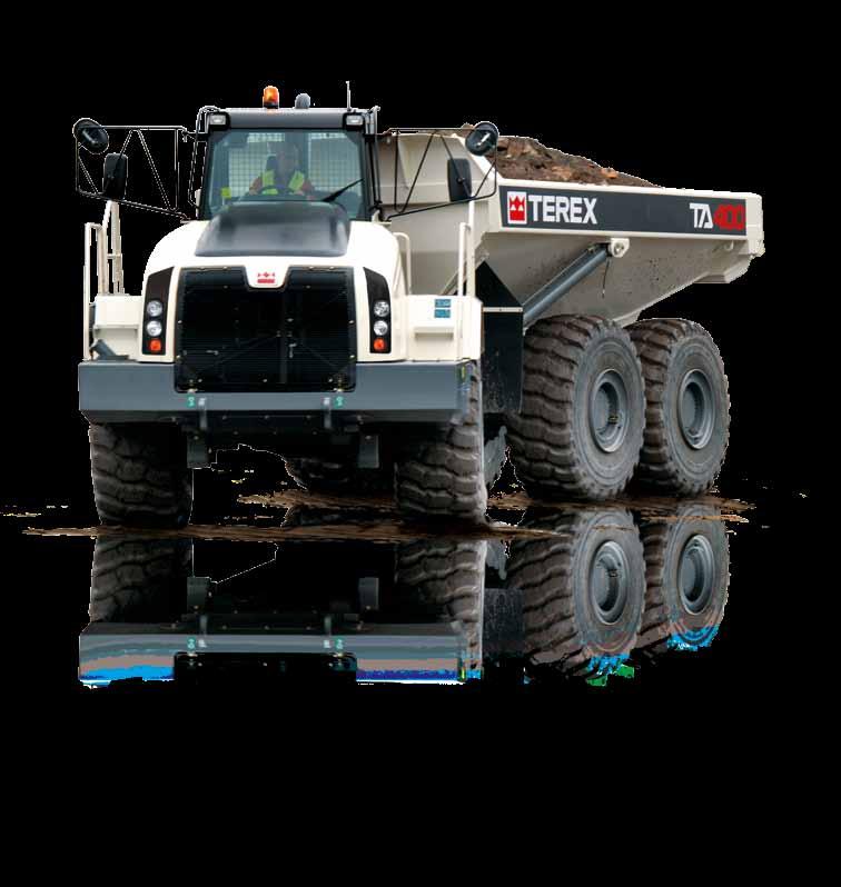 Tier 4 TA4 ArTiculATed dump Truck Specification Maximum Payload 41.9 tons (38 t) Heaped Capacity 3.