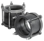 ANSI/NSF Standard 61 see page M-3 Ford Couplings Style FC1 Suggested uses for Ford FC1 Couplings include water main repair, joining of plain end pipe, valve and hydrant installation, and flexible