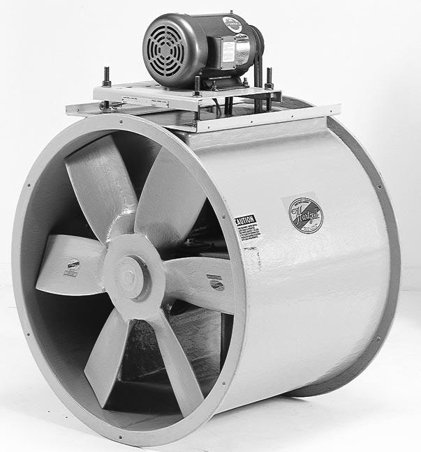 Hartzell Fiberglass Belt Drive Duct Fans are engineered and built to be installed in duct systems for process ventilation applications where the nature of the corrosive airstream warrants isolation