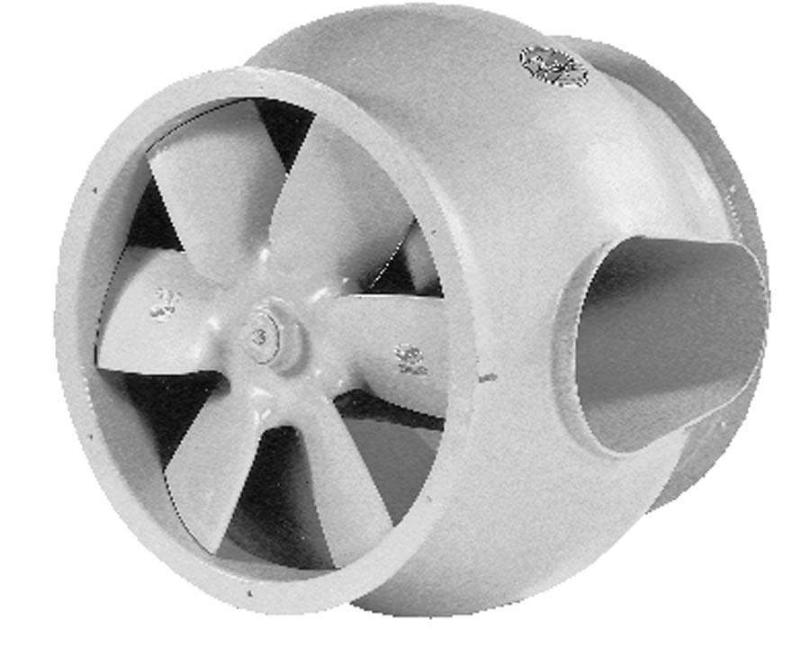 Fiberglass Bifurcated Fan (Direct Drive) Series 28B Series 29B Hartzell Fiberglass, Direct Drive, Axial Flow Bifurcated Fans are designed and built to be used in a variety of corrosive applications.